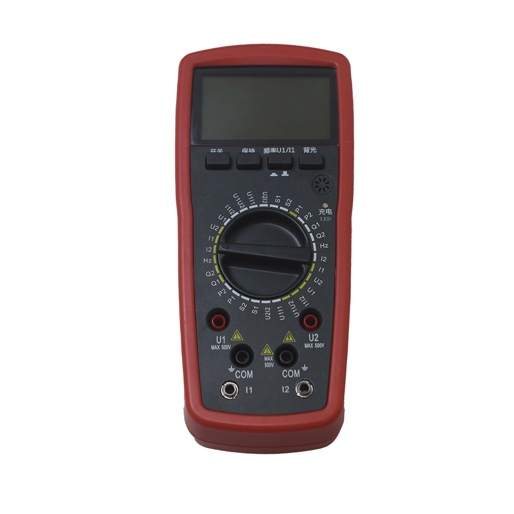 Jh2000u مزدوج الطور Voltammeter مزدوج الأطوار القامطات قياس الطور الرقمي