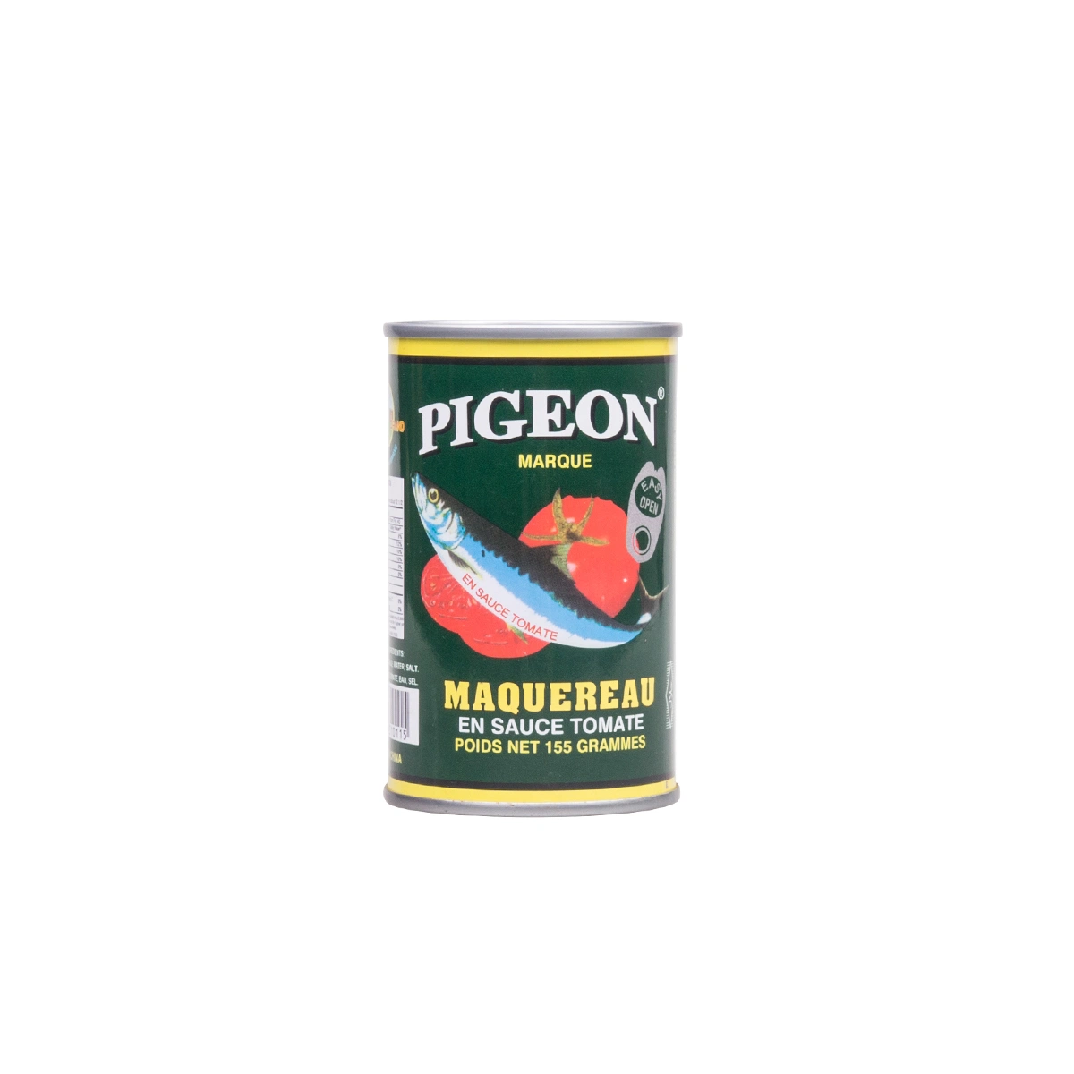 Canned Pacific Mackerel in Tomato Sauce 155gx50tins to Benin