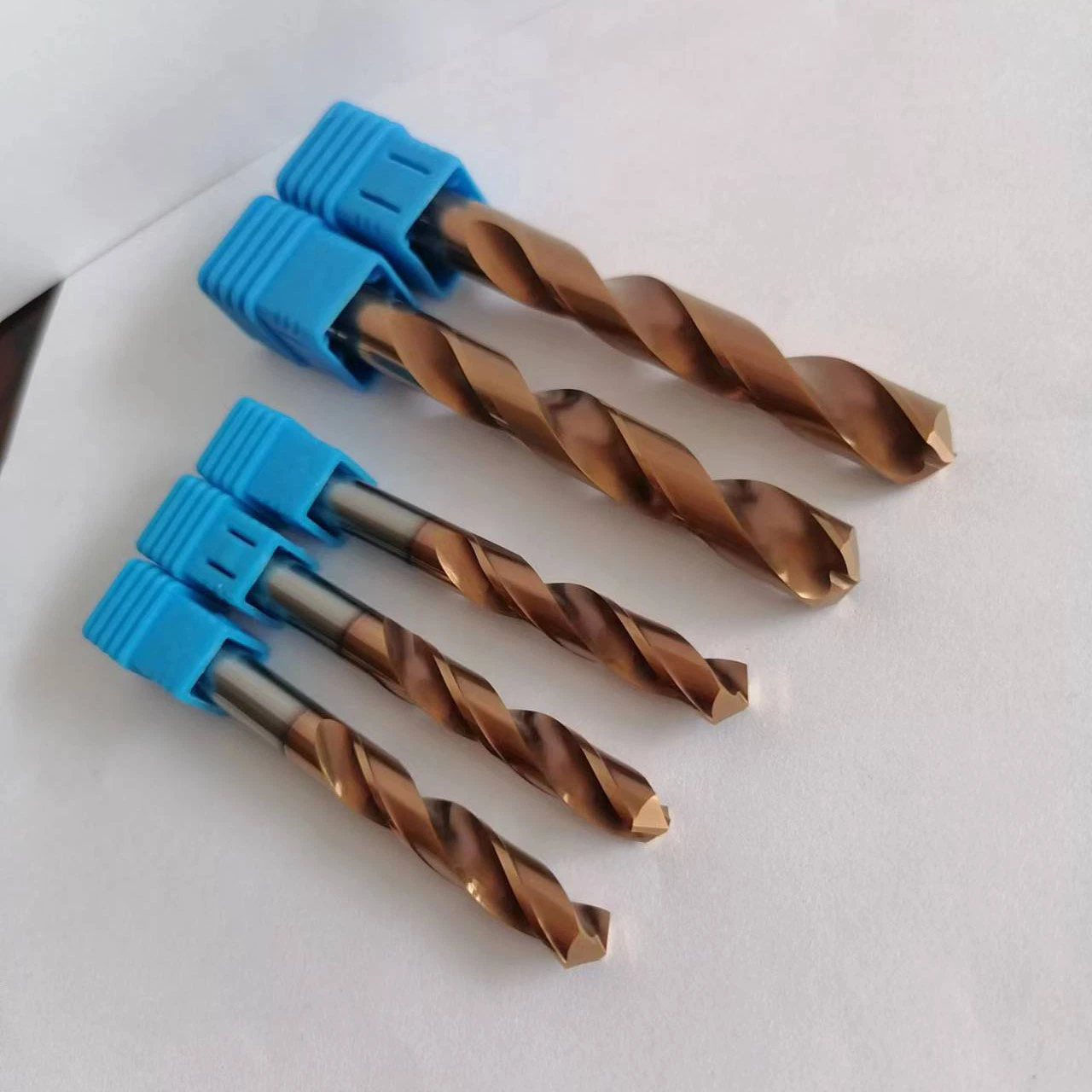 CNC Cutting Tools Preda Ferramentas Coated HRC60 Tungsten Carbide Drills for Stainless Steel