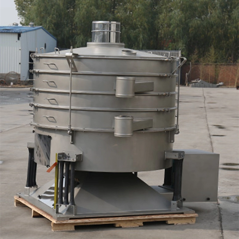 China Customizable Fine Screen Dry Herb Leaves Sieving Machine Tumbler Vibrating Sifter Manufacturer