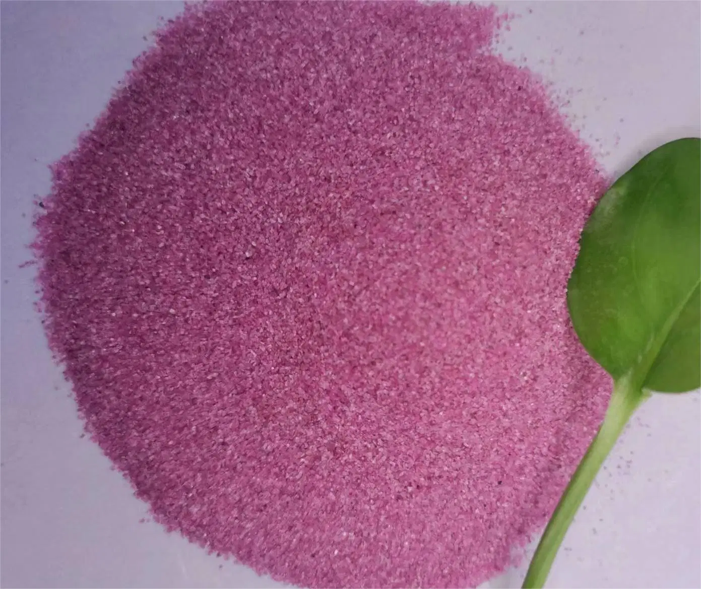 Pink Corundum Tip Crystal Chrome Corundum Section Abrasive Polishing