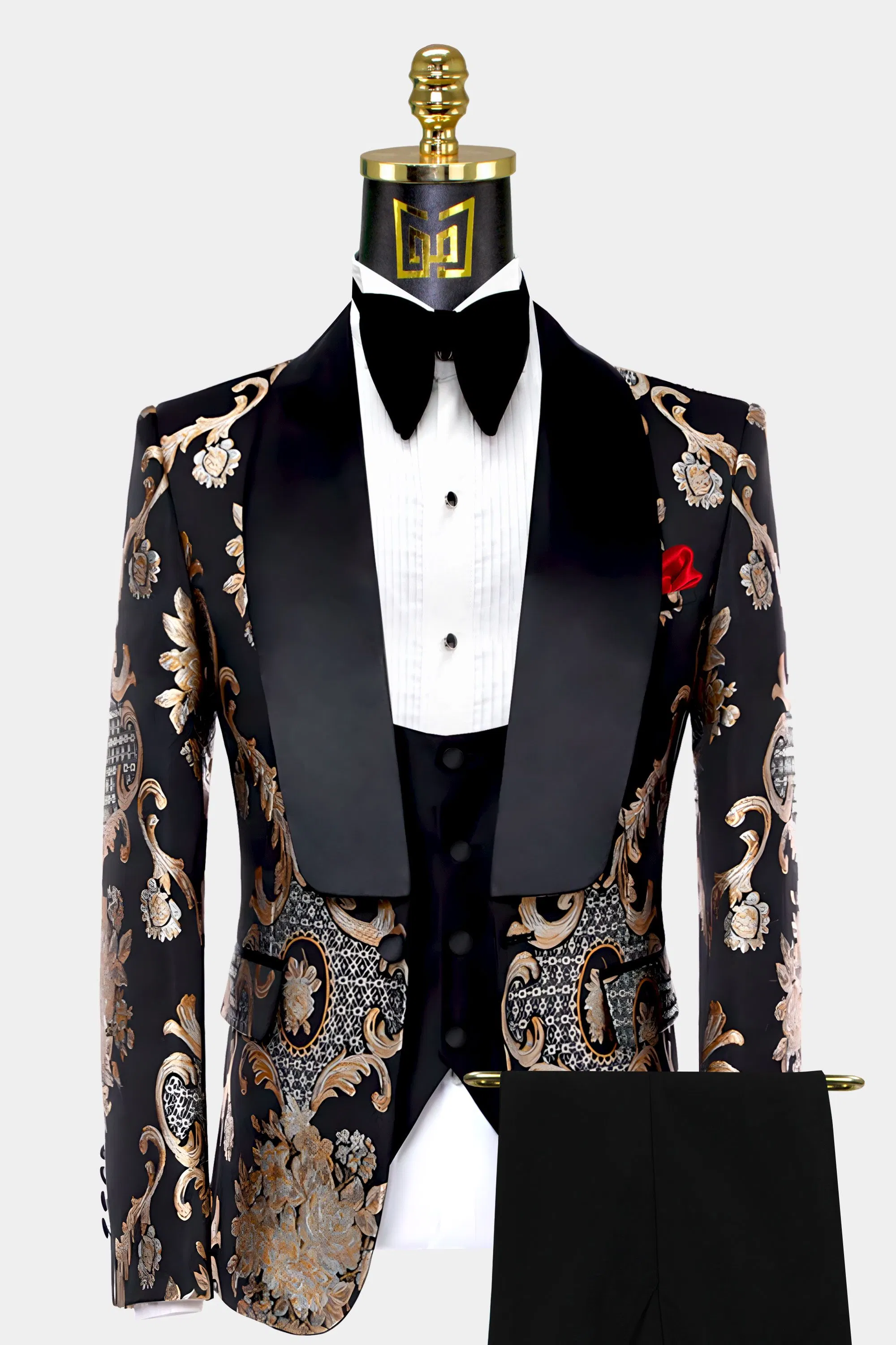 New Arrival 100% Wool Tuxedo Men&prime; S Coat Pant Designs Wedding Suit