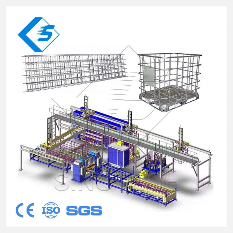 La jaula del depósito de ahorro de energía automático Máquina de spot de la soldadura de cuadrícula Machine-China IBC