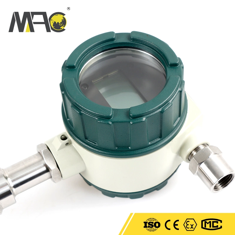 Macsensor RS485 Hart Explosion-Proof Insertion Type Gas Liquid Steam Target Flow Meter