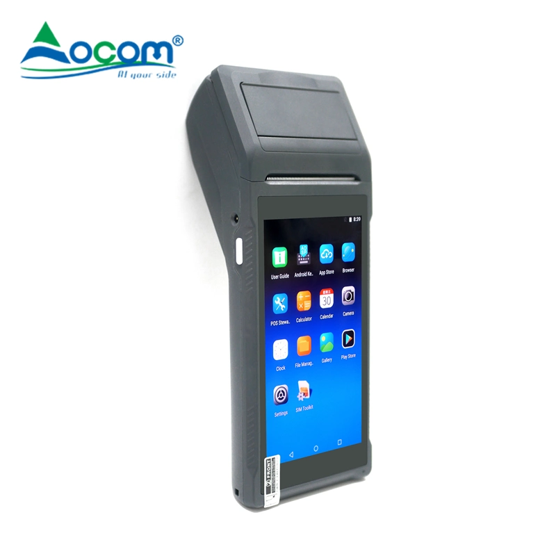 Q1q2 APP Software Compatible Android Handheld Mobile Terminal POS with Printer