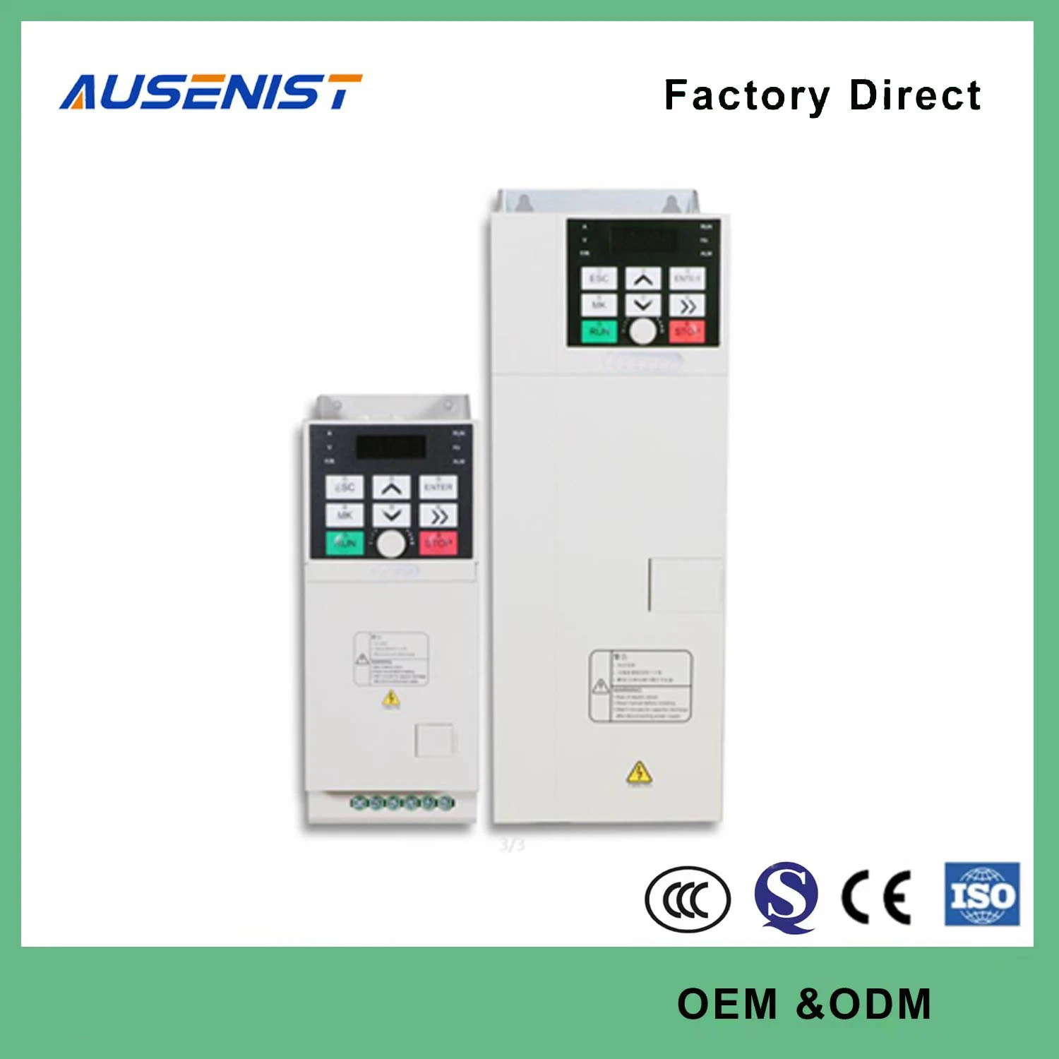 Wholesale/Supplier Price VFD 220V Single Phase 380V Three Phase Output Inverter 15kw Variable Frequency Drive