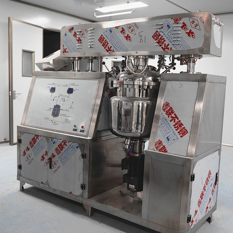 Cream and Ointment Production Lineointment Production Line Vacuum Emulsifier