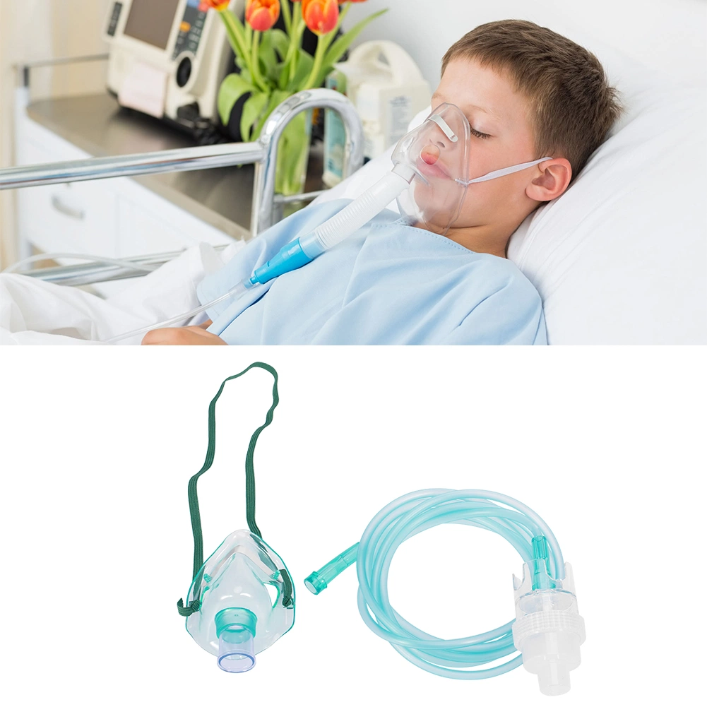 BM® masque de nébuliseur médical en PVC de haute qualité avec tube à oxygène S/M/L/XL