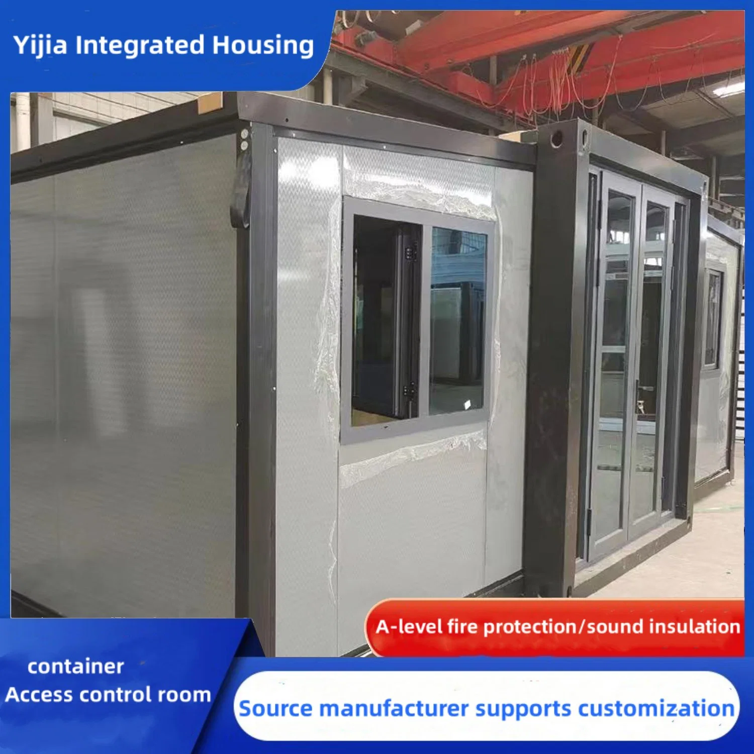 Prefabricated Double Wing Expansion Room for Living and Office Production Manufacturer