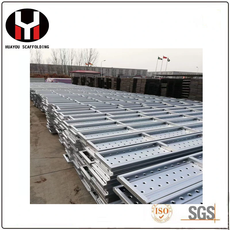 Wholesale/Supplier Price Galvanized Steel with Hook/Without Hook Steel Plank/Plank for Ringlock Scaffolding System Construction