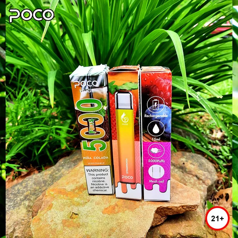 Barato Wholesale/Supplier desechable vapor 5000 Puffs cigarrillos electrónicos 950mAh recargable Vaporera de batería