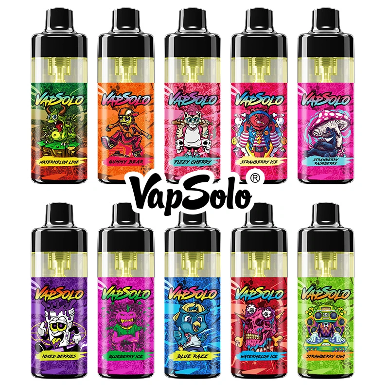 Randm Original Factory Großhandel/Lieferant vaper Vapsolo Tornado 10000 Puffs 10K Puff neue Einweg-Vape nachfüllbar 20ml Saft OEM mit Batterie Netzanzeige