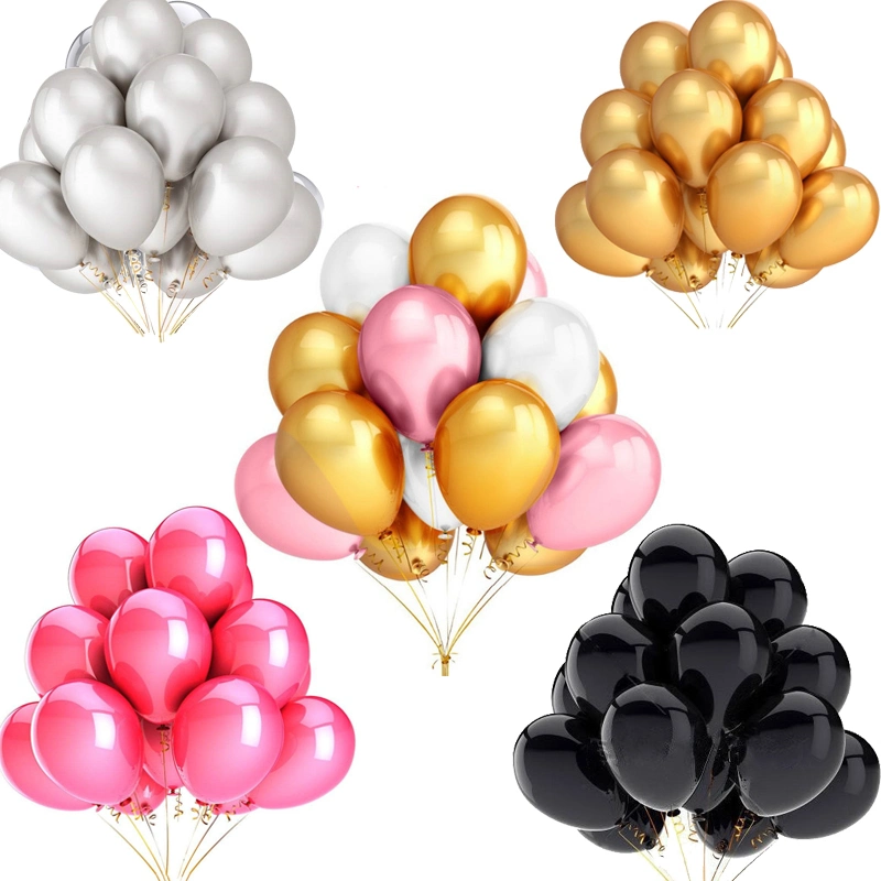 10 Inch Glossy Pearl Latex Balloons Party Wedding Inflatable Decor Balloon Sets Party Decoration