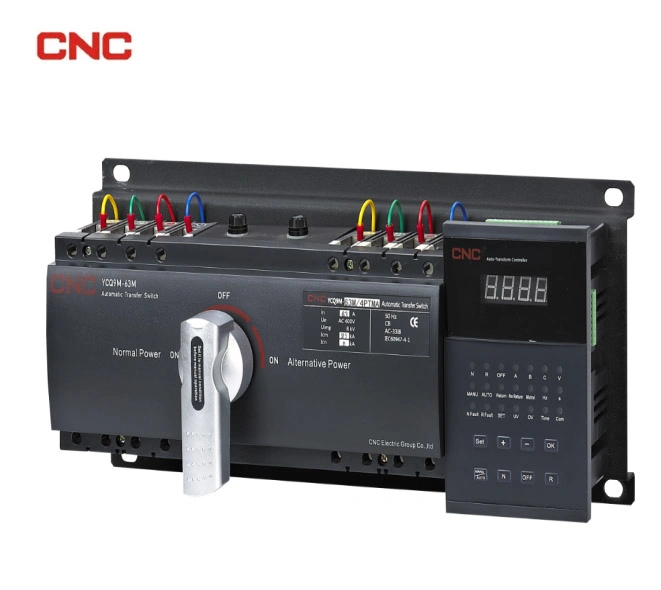 Controlador CNC Ycq9m ATS interruptor de transferencia automática de doble potencia