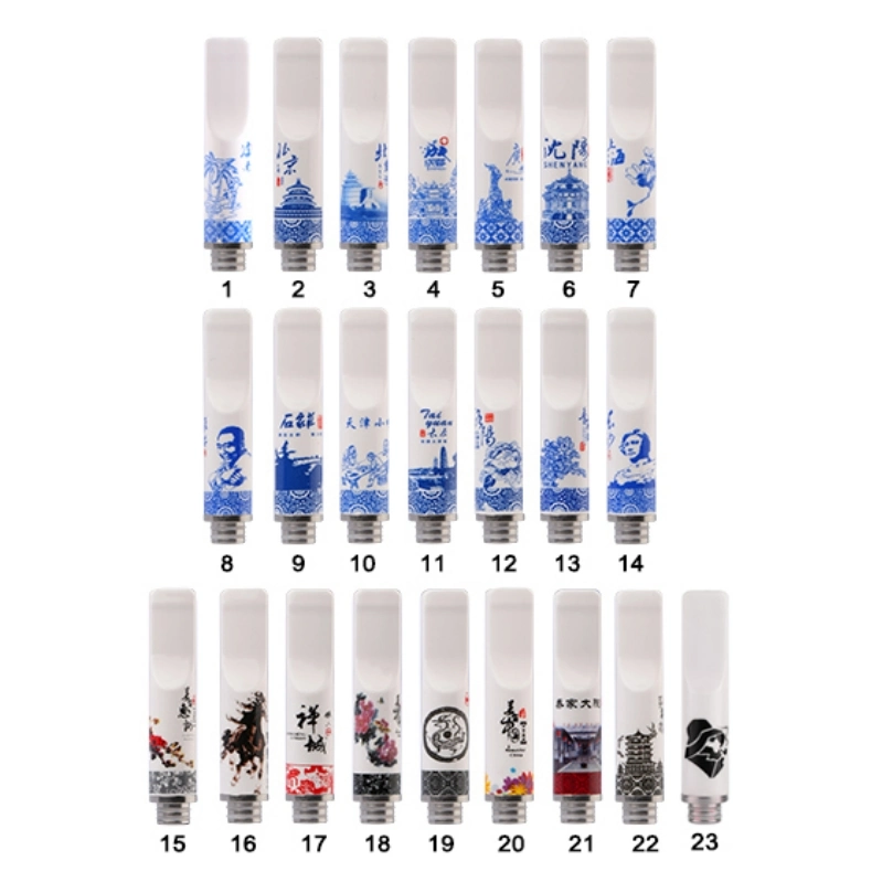 Popular 810 Drip Tip 510 Mouthpiece Acrylic Tank OEM