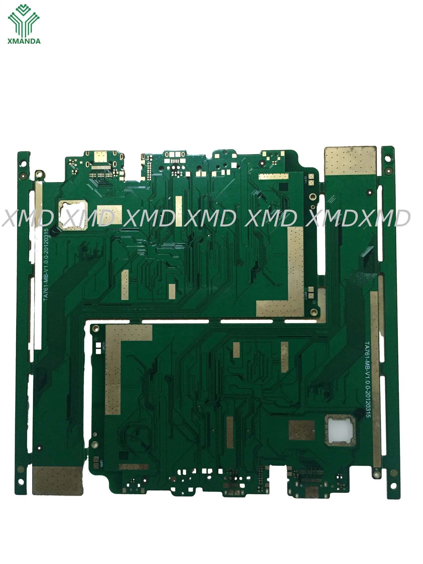 Customized Fr-4 Multilayer Controlled Impedance PCB for Power Controller 1 Oz 0.2mm