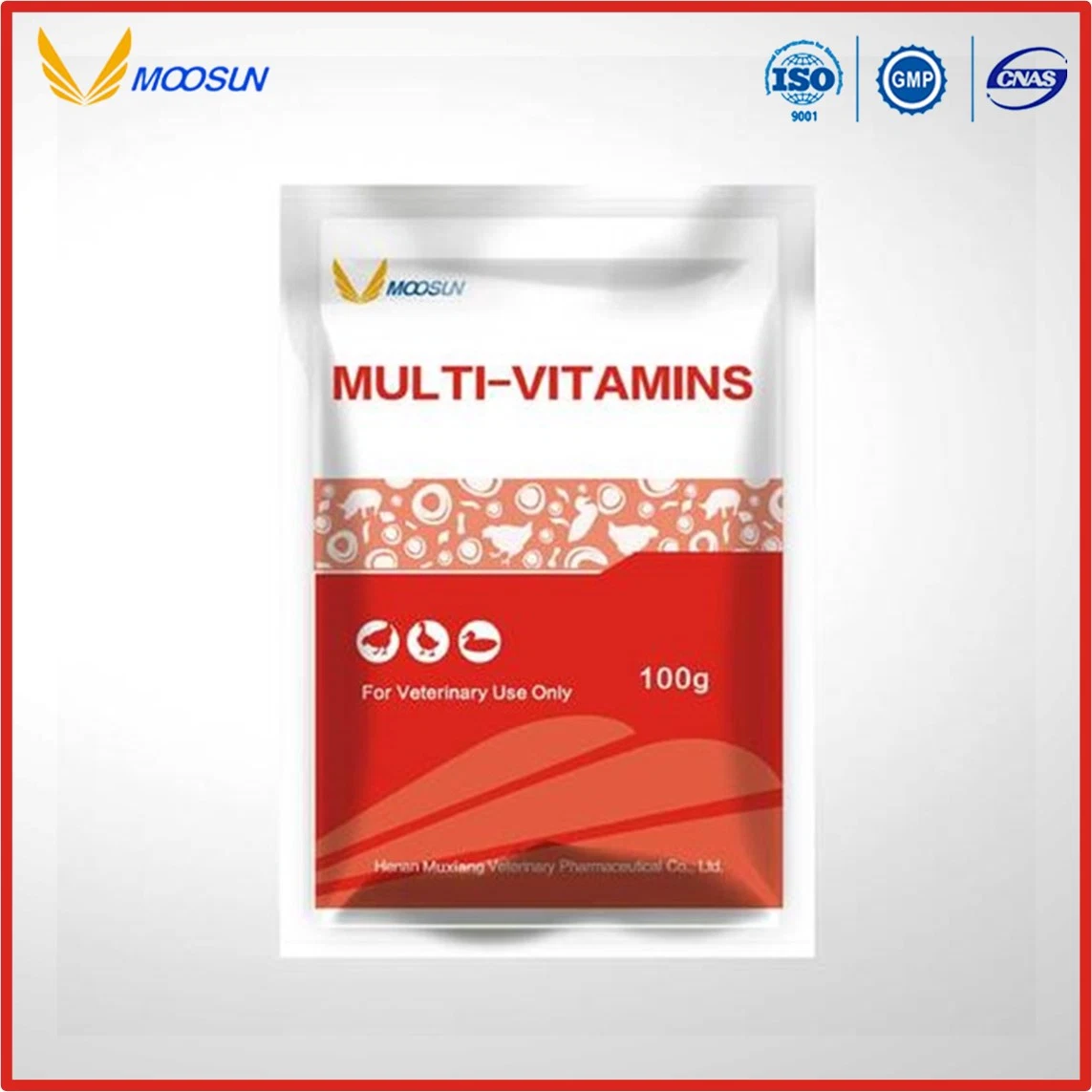 GMP Factory Feed Additives Multivitamins Plus Herbal Extracts for Animals Use with ISO