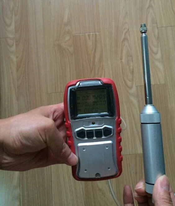 China Fabrik Versorgung Batteriebetriebene Handheld Multi Gas Detektor