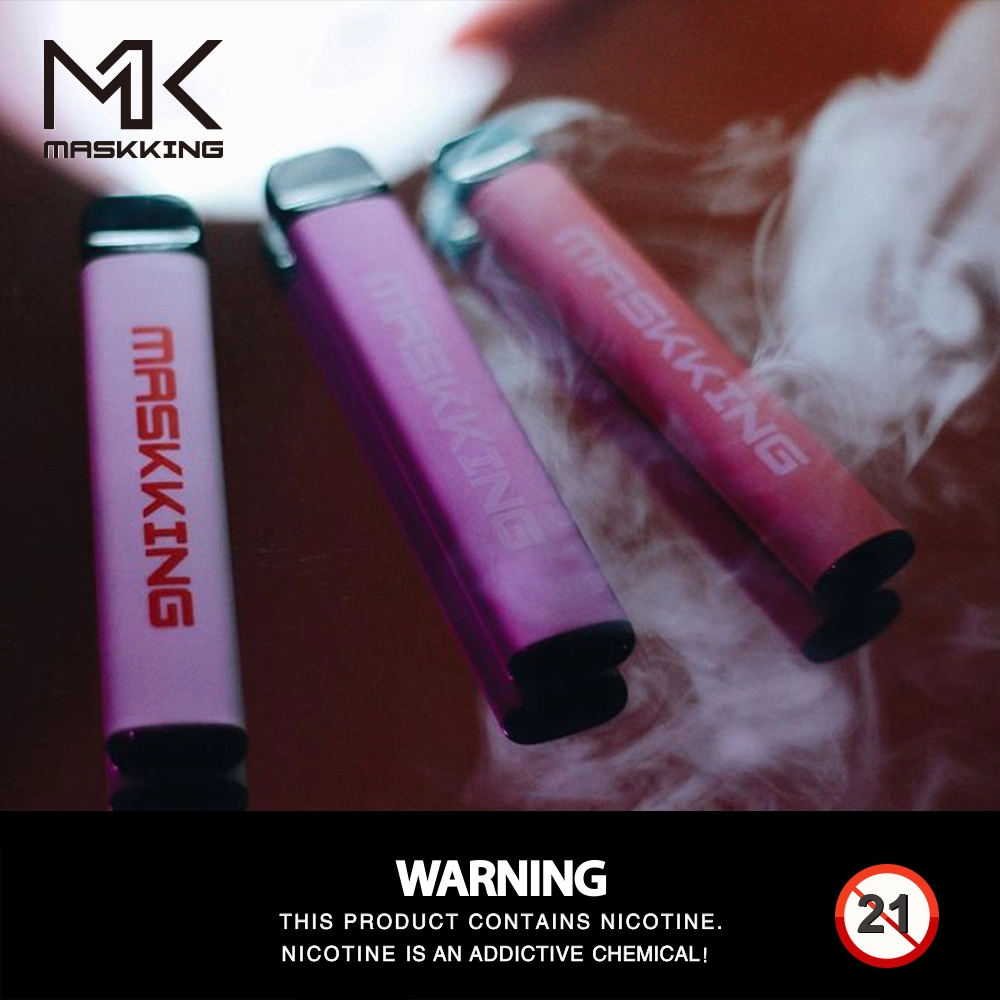 Maskking High es 500 Puffs Disposable Electronic Cigarette 5% nicotina Fácil de transportar