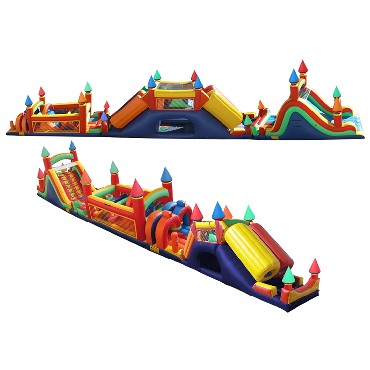 Warrior Inflatable Obstacles Challenge Inflatables Extreme Obstacle Course for Sale Cheap Adults and Kids Outdoor or Indoor Inflatable Obstacle Course 2023