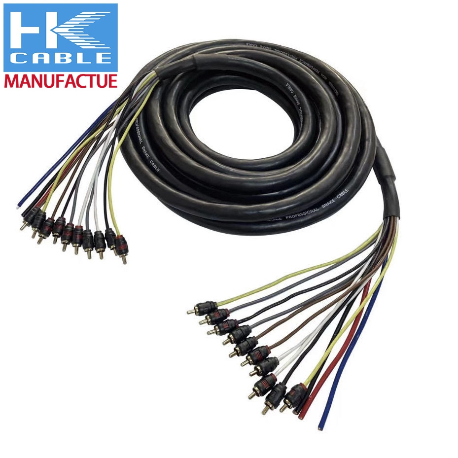 20 M RCA DC Power Audio Video Cable for CCTV Camera DVR Surveillance System