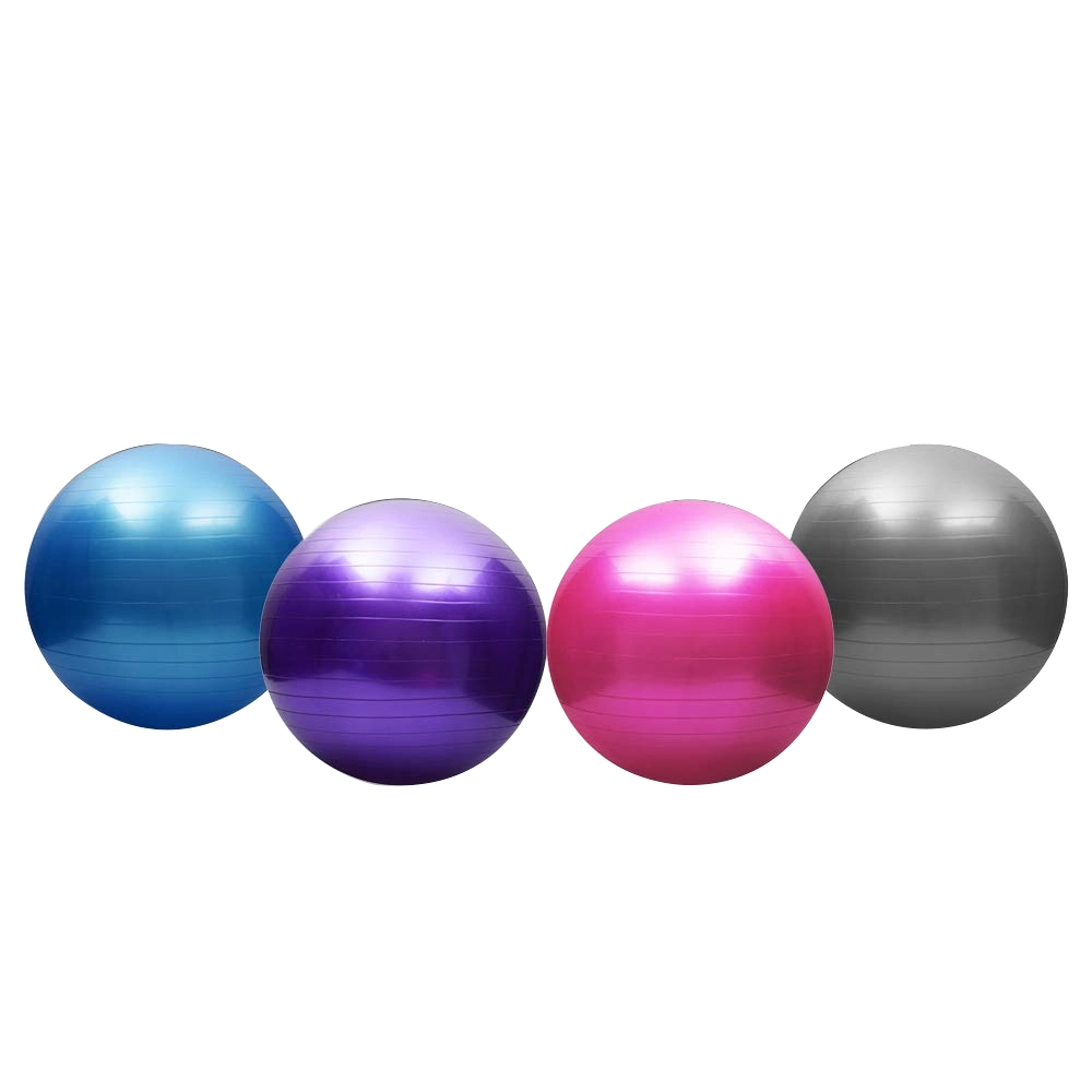 Wholesale Printing Swiss Ball Anti Burst Custom Logo Manufacturer 65cm Gym Ball with Pump Exercise Ball