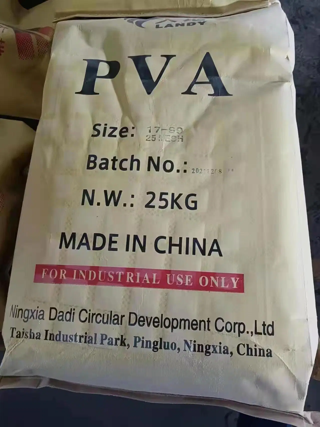 Polyvinyl Alcohol Powder PVA 2488, 2688, 1788 with Lower Price