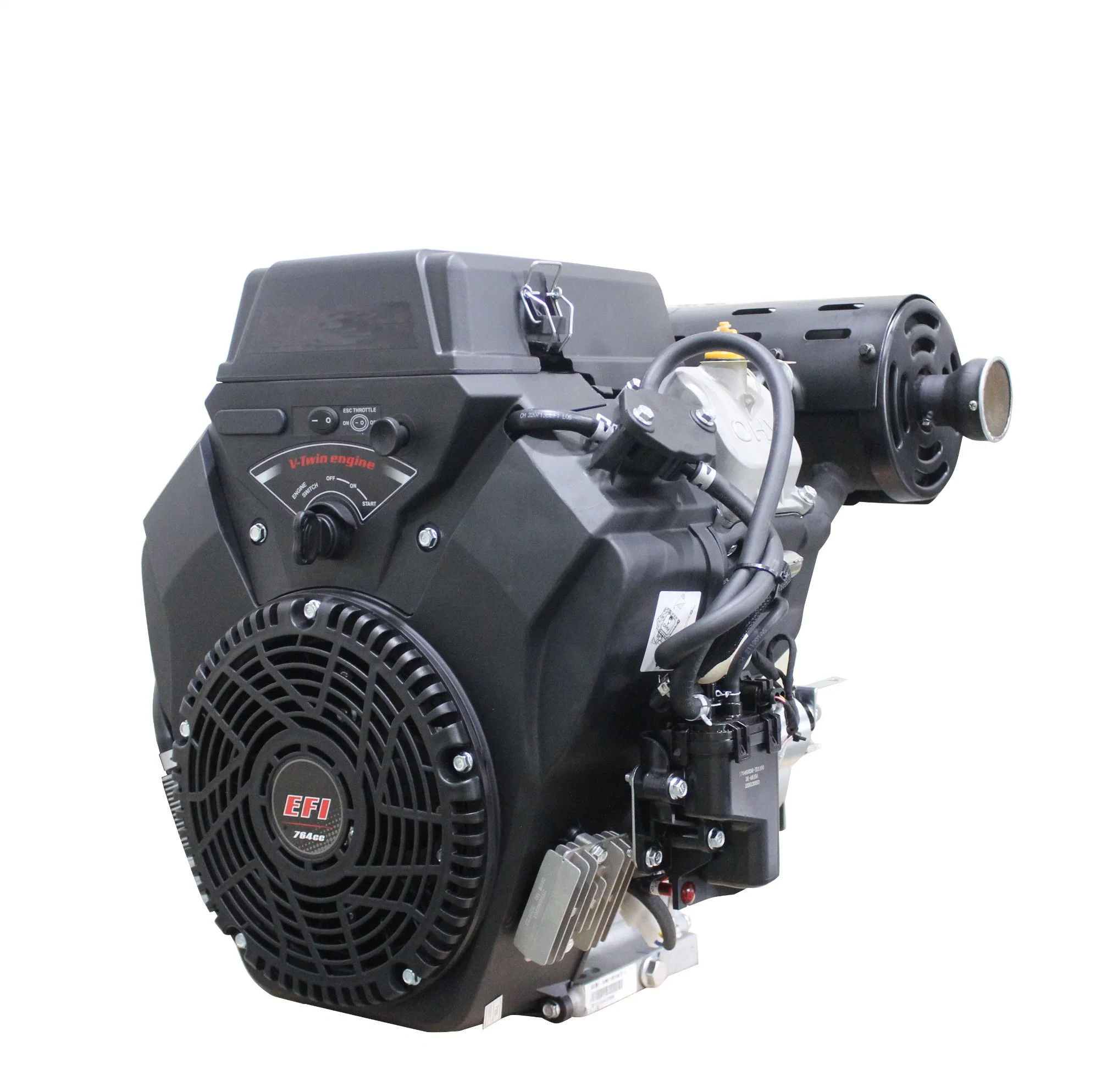 Cilindro doble de 678cc 764cc 999cc 21hp 27hp 35hp 40hp V. Motor de gasolina horizontal con motor de carburador con certificado CE EPA Euro-V. / EFI Engine