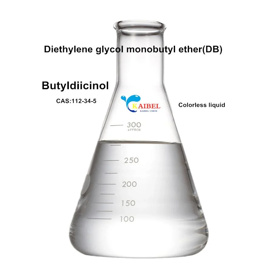 Químicos de pureza elevada Butyldiglycol solvente/Dietilenoglicol éter monobutílico CAS 112-34-5