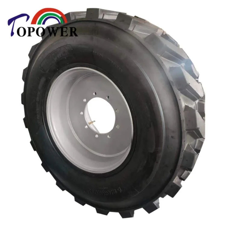 Provide Different Sizes Forklift OTR Solid Tyre Wear-Resistant Industrial Solid Tyre for Skidsteer Loader Aerial Work Platform and Scissor Lift Trailer