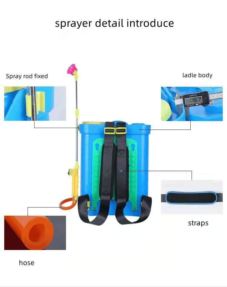 Disinfection Household Knapsack Pesticide Sprayer Garden Medicine Magic Tool with Lithium Battery