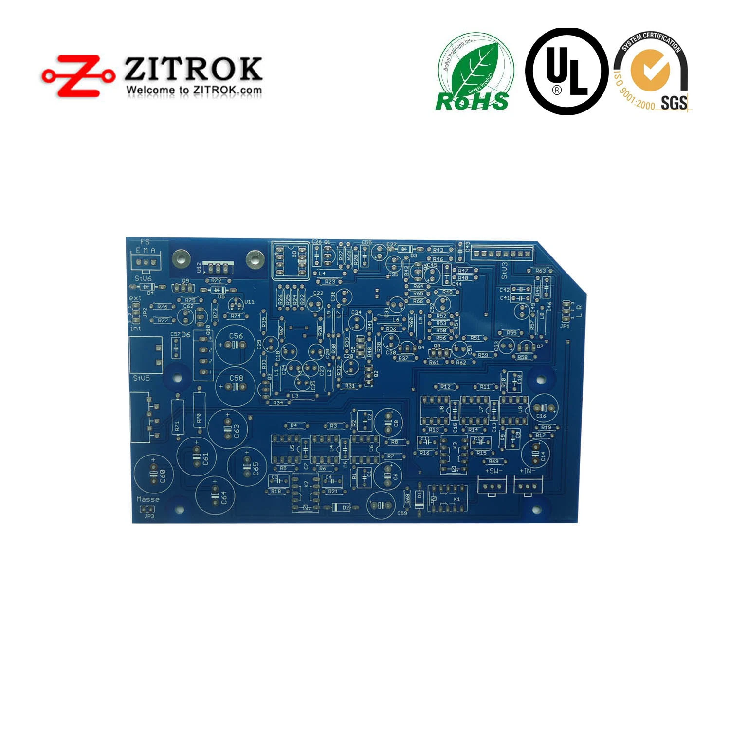 OEM Printed Circuit Board Motherboard Multilayer HDI PCB for Themometer PCB Board in Shenzhen