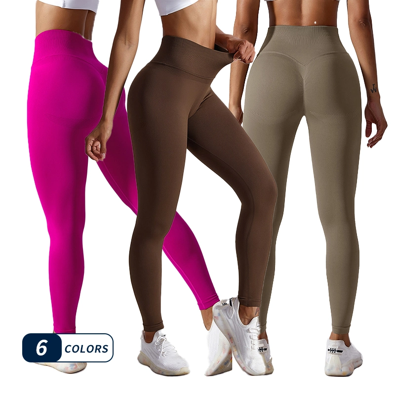 Women's High Waist Yoga Pants Tummy Control Slimming Booty Yoga Leggings Workout Running Butt Lift Sports Wear Tights