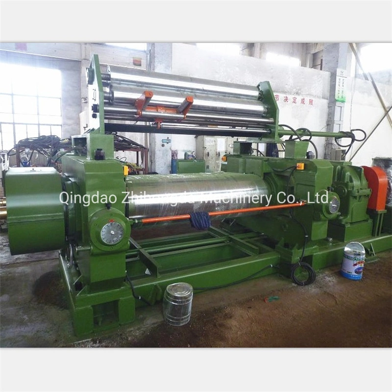 China Popular Two Roll Open Mixing Mill with Stock Blender