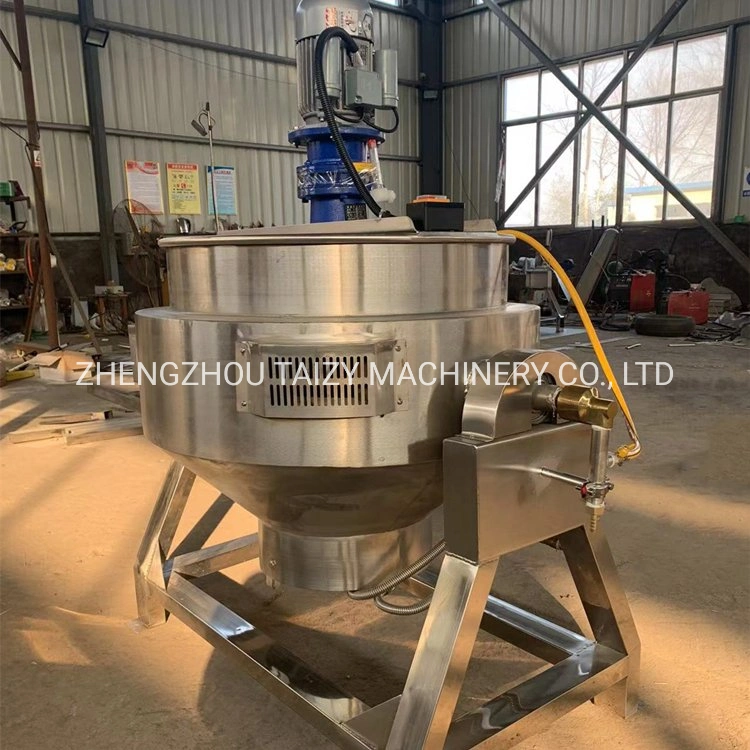 High quality/High cost performance  Stainless Steel Jacketed Cooking Kettle Tomato Chili Sauce Pot