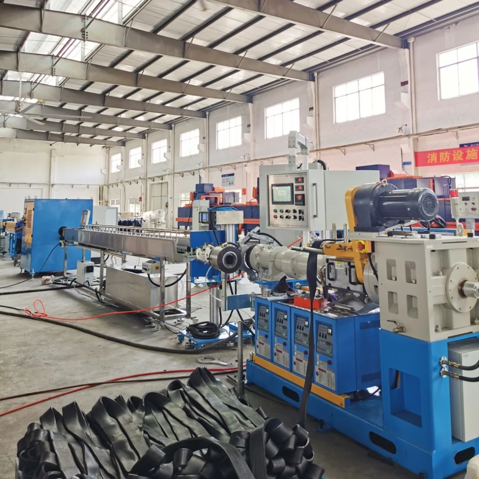 Automotive Cooling Water Pipe Machine/Rubber Knitting Hose Production Line