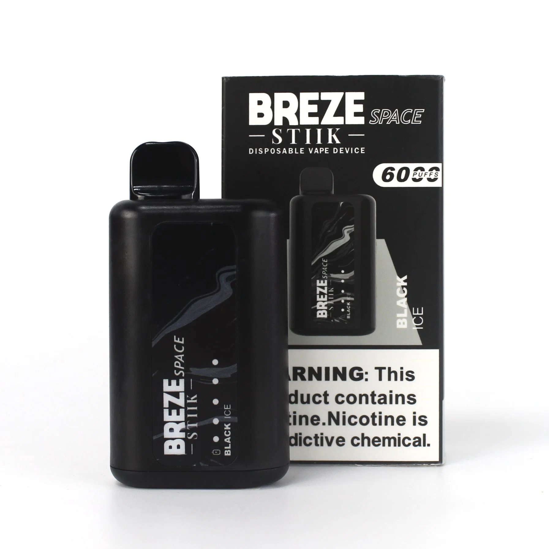 Nova chegada Breze Stigik 6000 puffs e cigarro não recarregável Bateria Vape de 1500 mAh Vaprizer Mesh Coil Vape Factory Atacado descartável Caneta de papel