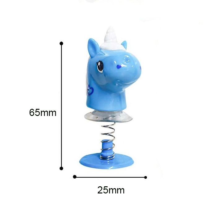 Vending Capsule Plastic Small Jumping Animal Unicorn Toys for Kids