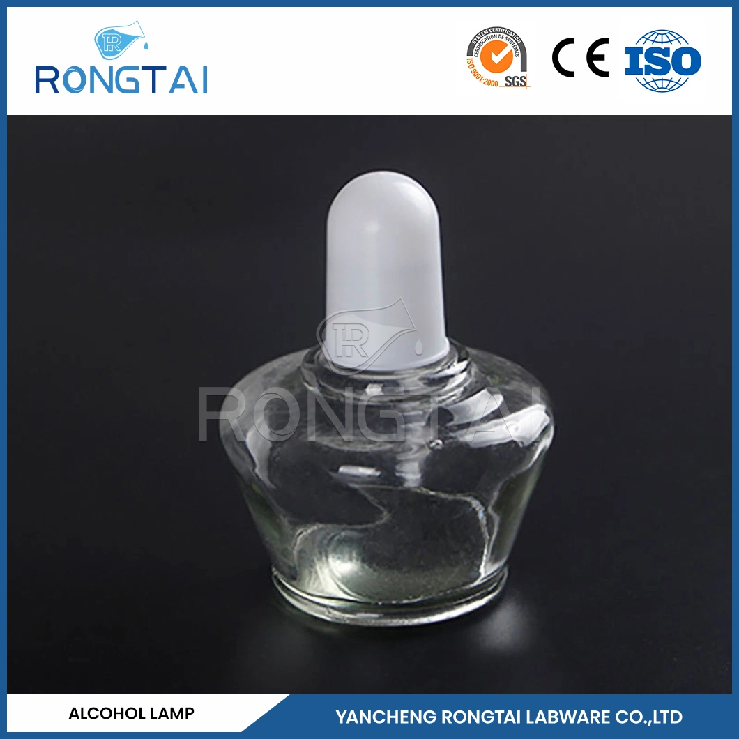 Rongtai Chemistry Lab material de vidro Atacadista Química Laboratório Equipamento China 150ml Equipamento de laboratório para lâmpadas de álcool