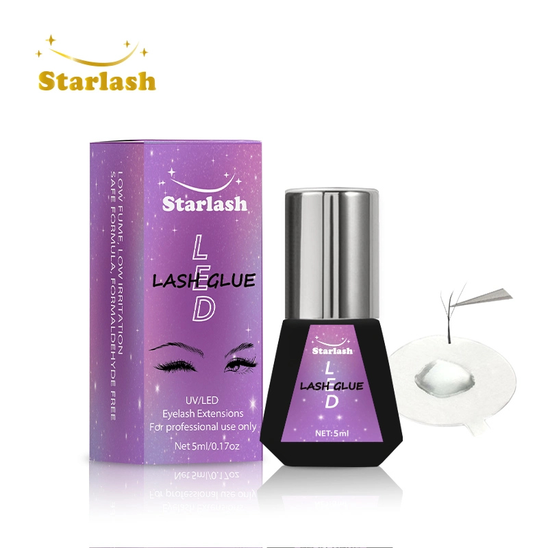 Starlash pegamento Extensiones de Pestañas Lash de luz ultravioleta UV pegamento UV LED sensibles de pestañas Lash Glue de extensión