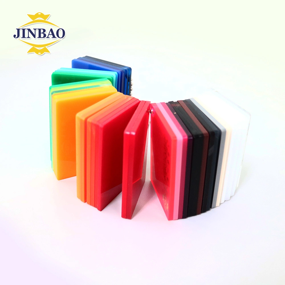 JINBAO Pure, de espessura diferente, PMMA Plexi, vidro transparente Perspex extrudido Folha Acrílica de chapa clara