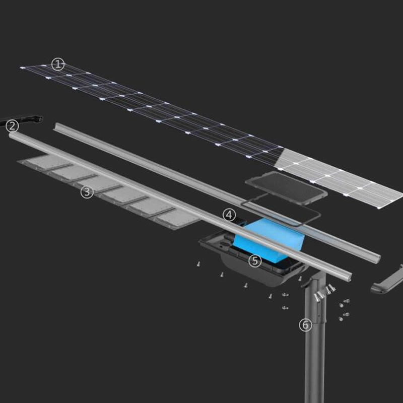 Adjustable Beam Bracket Solar LED Street Light