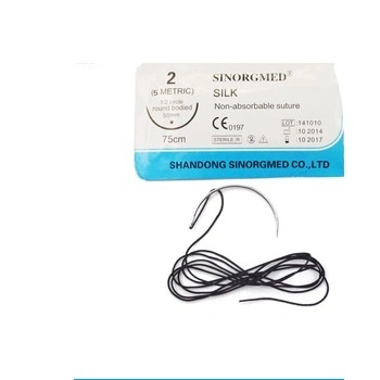 Surgical Chromic Catgut Silk Nylon Polypropylene Sutures PGA Sutures