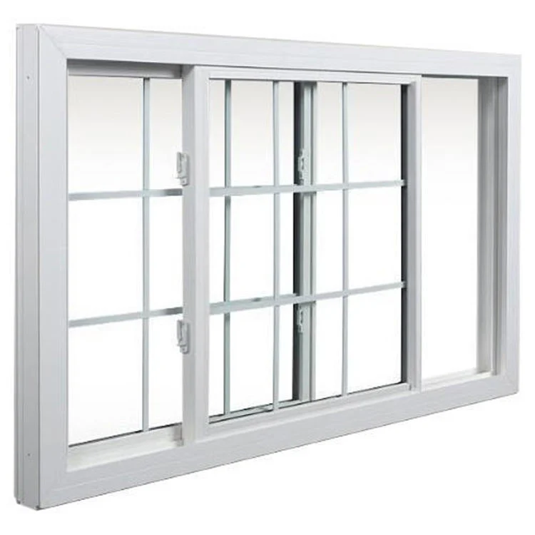 Australia Hurricane Impact Double Glazed Vinyl Storm PVC/UPVC Casement Window