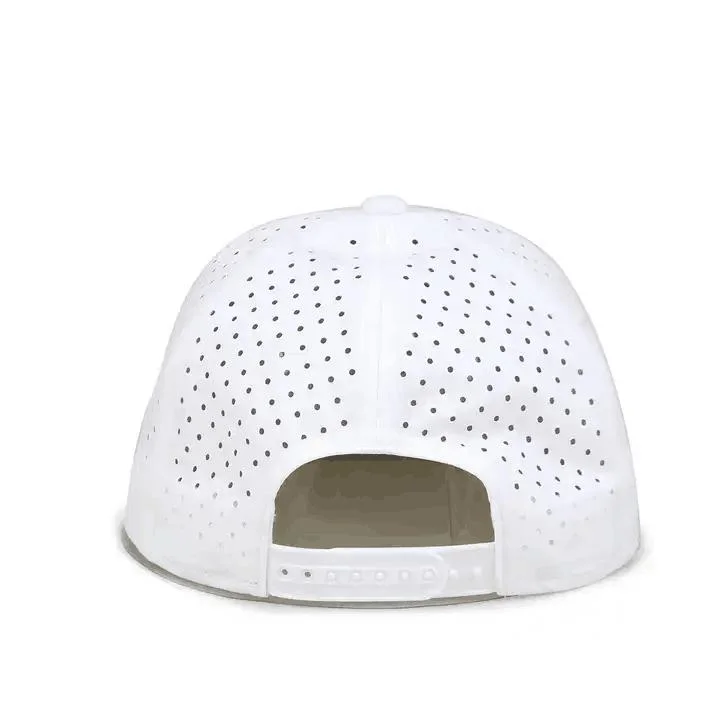 Golf Fashion Hat Men and Women Laser Perforated Waterproof Pure Polyester