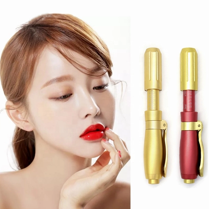 2 in 1 0.3ml&0.5ml Systems High Pressure Hyaluronic Acid Lip Filler Pen Needle Free Injection Gun