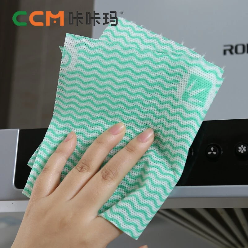 Household Multi-Purpose Kitchen Cleaning Cloth Non Woven Fabric Spunlace Material Roll Towel