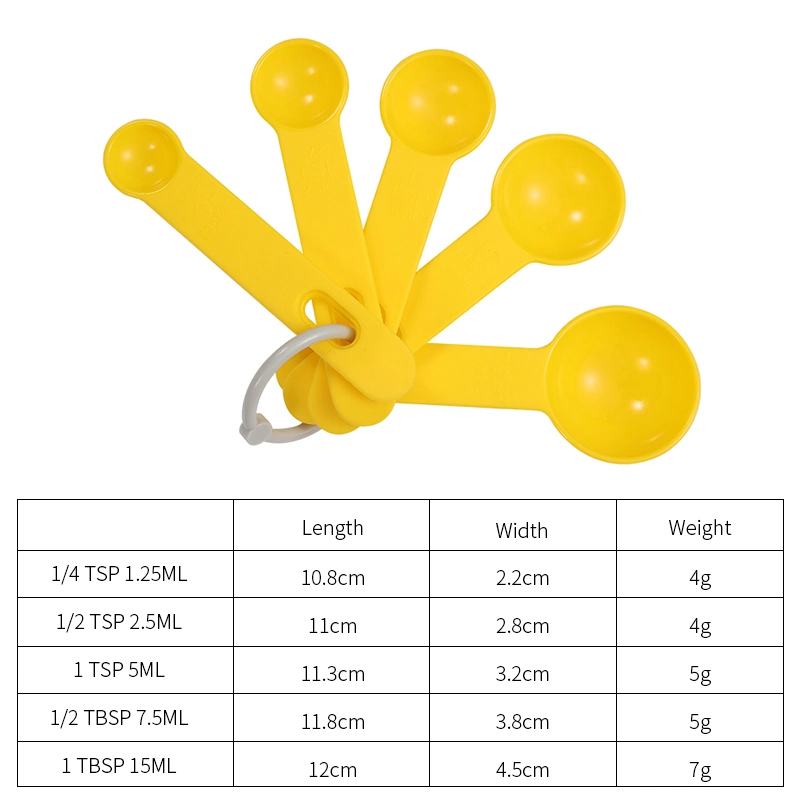 Factory Wholesale/Supplier Various Measuring Spoons Plastic