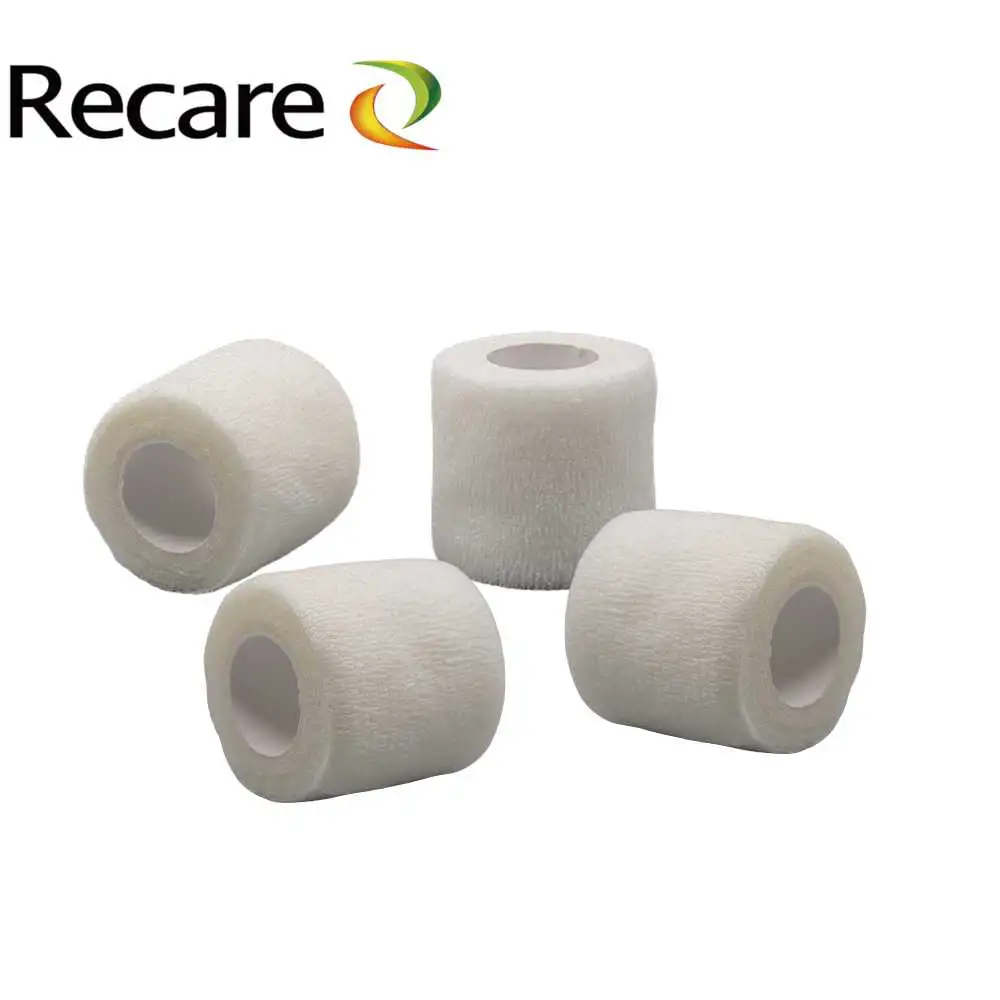 fabric bandage tape self adhesive elastic bandage gauze tape