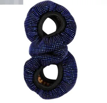 Factory Wholesale/Supplier Fashion Bling Bling Diamond Car Steering Wheel Cover Hot Sell